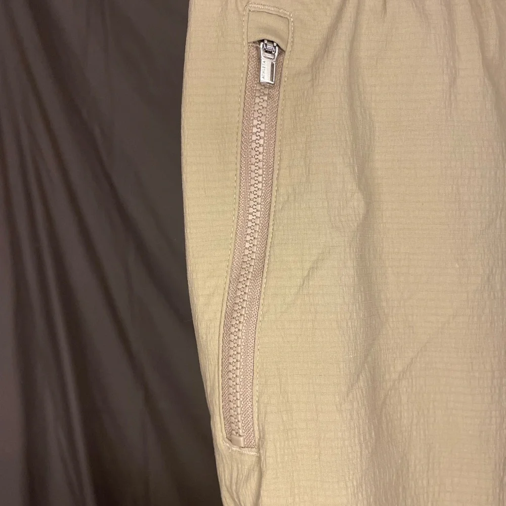 Athleta Tan Drawstring Track Joggers - Picture 7 of 11